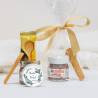 Mini Nutella personalizada con galleta "Selva" Detalles boda - Detalles gourmet personalizados de boda
