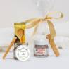 Mini Nutella personalizada con galleta "Sun" Detalles boda - Detalles gourmet personalizados de boda