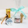 Mini Nutella personalizada con galleta "Noche" Detalles bautizo - Detalles gourmet personalizados bautizo