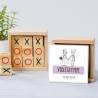 Juego 3 en raya personalizado con pegatina "Kilig" Detalles invitados boda - Juegos personalizados de boda