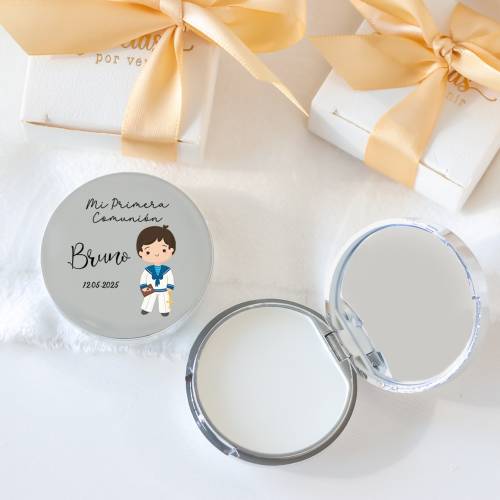 Bálsamo labial personalizado "Beige Niño" detalles Comunión - Bálsamos Labiales Personalizados Comunión