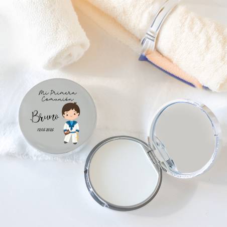 Bálsamo labial personalizado "Beige Niño" detalles Comunión - Bálsamos Labiales Personalizados Comunión