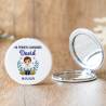 Espejo personalizado "Modelo Puntos Azules" Detalles comunión - Espejos personalizados comunión