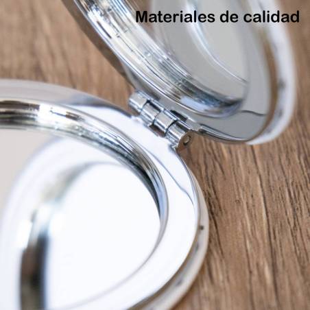 Espejo personalizado "Modelo Raúl" Detalles boda - Detalles personalizables para Bautizo