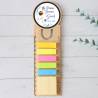 Marcapáginas personalizado de madera "Acuarela niño" Detalles invitados comunión - Marcapáginas personalizados de comunión