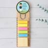 Marcapáginas personalizado de madera "Fútbol" Detalles invitados comunión - Marcapáginas personalizados de comunión