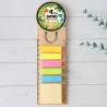 Marcapáginas personalizado de madera "Modelo Dinosaurios" Detalles invitados cumpleaños - Marcapáginas personalizados de cumplea