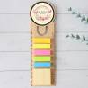 Marcapáginas personalizado de madera "Modelo Mariposas" Detalles invitados cumpleaños - Marcapáginas personalizados de cumpleaño