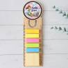 Marcapáginas personalizado de madera "Modelo Sirenas" Detalles invitados cumpleaños - Marcapáginas personalizados de cumpleaños