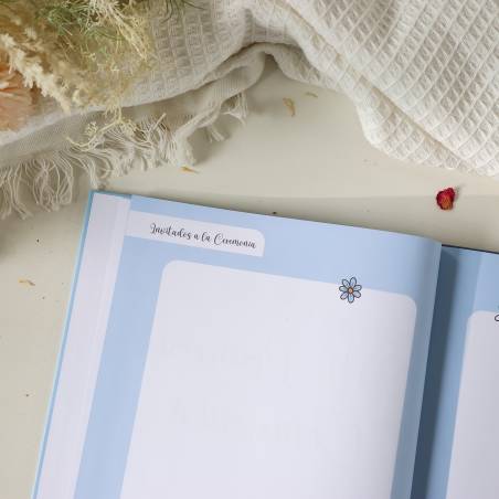 Libro de firmas y álbum de fotos comunión niño - Libros Comunión Firmas y Huellas