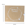 Libro de Firmas Primera Comunión Unisex Kraft 28x23 cm, Decoración figura - Libros Comunión Firmas y Huellas