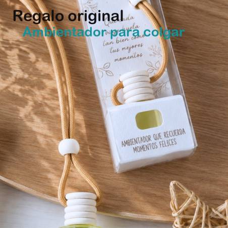 Ambientador de Coche Jazmín 8 ml para Comunión Detalles para invitados - Detalles para comunión