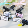 Ambientador de Coche Personalizado para Bautizo "Modelo Selva" - Ambientadores de bautizo personalizados