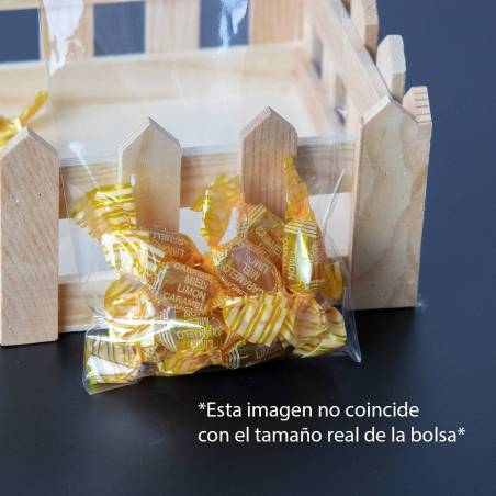 50 bolsas transparentes celofán 15x30cm - Envoltorio Regalo