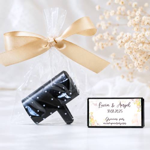 Ambientador de Coche Personalizado para Boda "Modelo Primavera" - Detalles personalizados para Boda