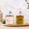 Aceite de Oliva Personalizado para Bautizo "Modelo Dreams" Botella Cuadrada 100 ml - Aceite de oliva personalizado bautizo