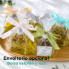 Aceite de Oliva Personalizado para Bautizo "Modelo Valentina" Botella Cuadrada 100 ml - Inicio