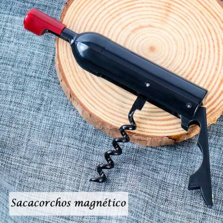 Sacacorchos magnético personalizado Detalle de bautizo - Detalles personalizables para Bautizo