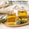 Aceite de Oliva Virgen Extra para Boda - Botella Cuadrada 100 ml - Inicio