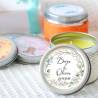 Vela personalizada boda aromática "Eucalipto" detalles boda - Velas personalizadas boda
