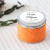 Vela personalizada boda aromática "Marfil" detalles boda - Velas personalizadas boda