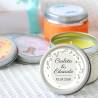Vela personalizada boda aromática "Silvestre" detalles boda - Velas personalizadas boda