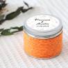 Vela personalizada boda aromática "Sonrisa" detalles boda - Velas personalizadas boda