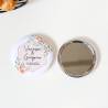 Espejo personalizado chapa "Toscana" Detalles boda - Chapas Espejos Personalizados Boda