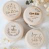 Yoyó de Madera Personalizado para Niños en Boda Grabado con Láser - Yoyo personalizado boda