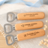 Abridor de Madera Personalizado para Comunión Grabado con Láser - Abridor Imán Personalizado Comunión
