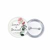 Chapa personalizada modelo Amor detalles boda - Chapas Personalizadas Boda