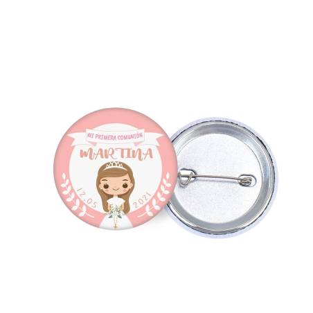 Chapa personalizada modelo Galleta detalles comunión - Chapas Personalizadas Comunión