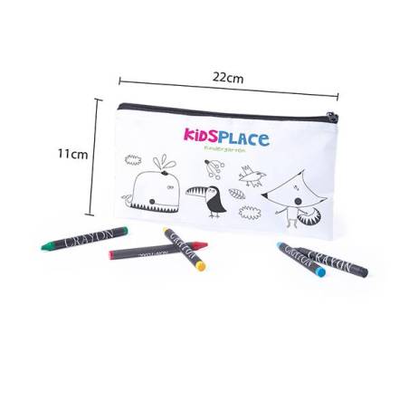 Estuche para colorear detalle para niños - Detalles Boda Niños