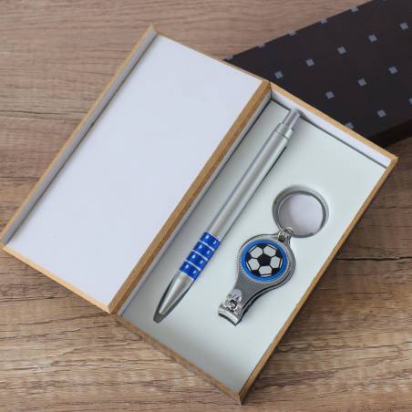 Set de regalo para hombres con boligrafo y cortauñas - Detalles para comunión