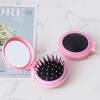 Cepillo plegable con espejo portátil - Detalles Boda Mujer