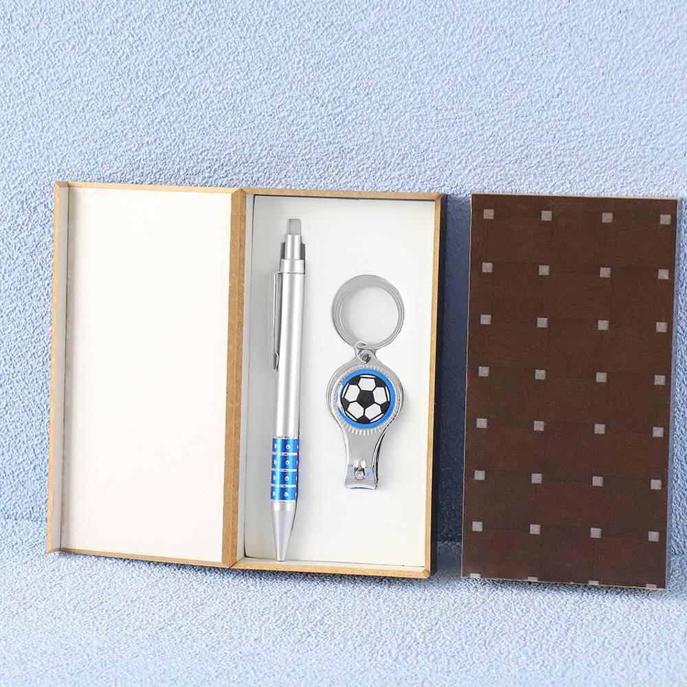 Set de regalo para hombres con boligrafo y cortauñas - Detalles para comunión