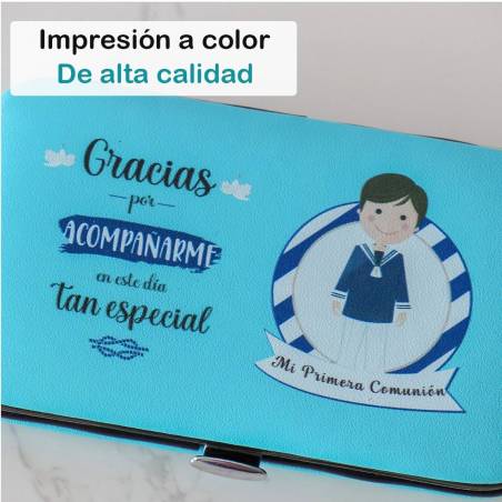 Set de manicura niño detalles de comunión - Detalles comunión unisex