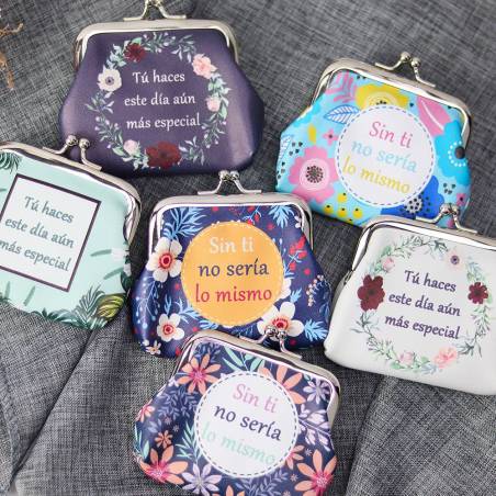 Monedero para detalles de invitados - Detalles Boda Mujer