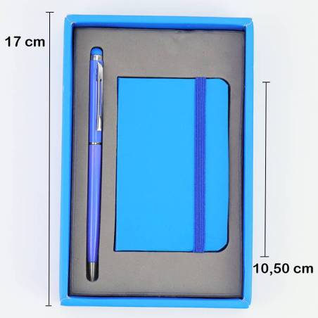 Set de bolígrafo y cuaderno Detalle de boda - Detalles Boda Hombre