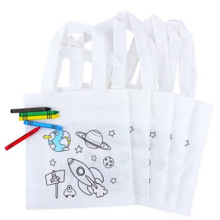 Bolsa para colorear edición espacio exterior para niños - Inicio