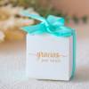 Caja de regalo con agradecimiento Detalle de comunión - Detalles para comunión