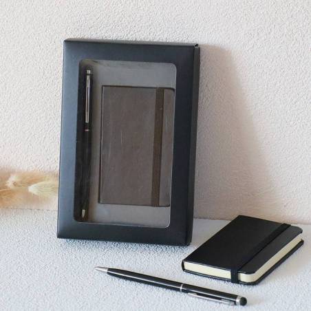 Set de bolígrafo y cuaderno Detalle de comunión - Detalles De Comunión Para Hombres