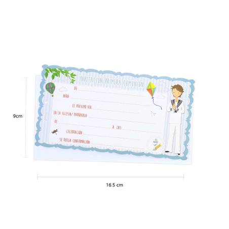 Invitación de comunión de niño - Invitaciones De Comunión