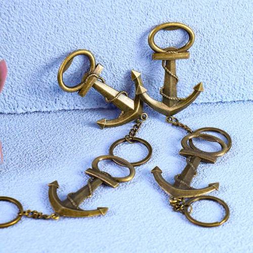 Llavero abrebotellas con forma de ancla Recuerdo de comunión - Detalles para comunión