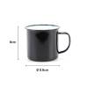 Taza de metal estilo retro Recuerdo de bautizo - Detalles para bautizo