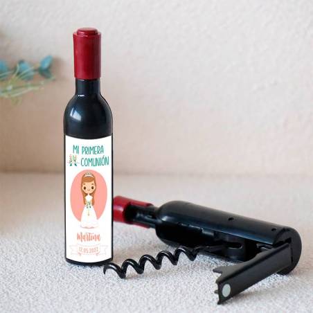 Sacacorchos magnético personalizado Detalle de comunión "Sol" - Detalles personalizables para Comunión