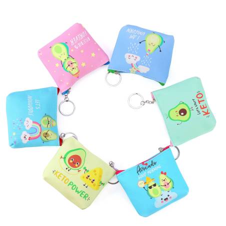 Monedero de aguacates Recuerdo de bautizo - Detalles De Bautizo Para Niños