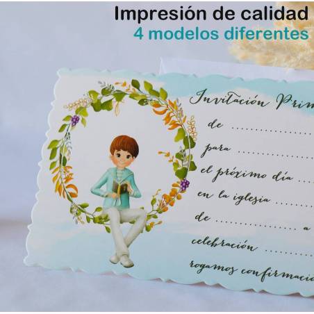 Invitación de comunión para invitados - Inicio
