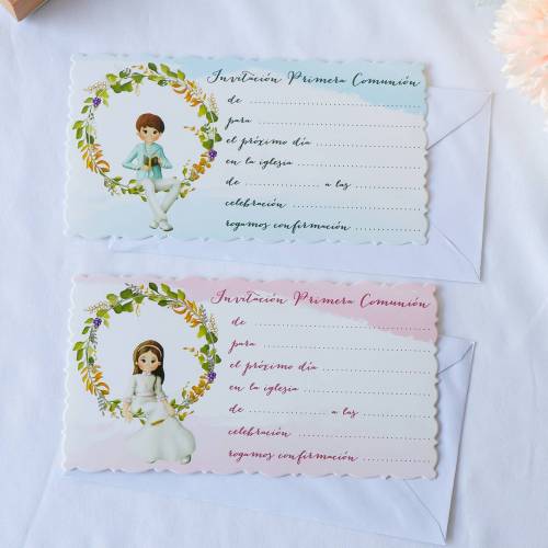Invitación de comunión para invitados - Inicio