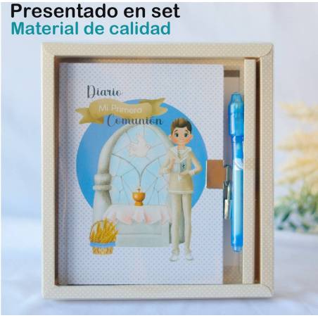 Diario de comunión para regalar - Libros Comunión Firmas y Huellas